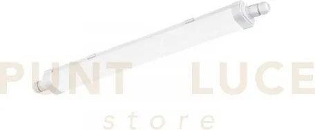 Plafoniera led stagna artic bianca 15w 1800lm 4000k ip65 60x6,8x4,3cm