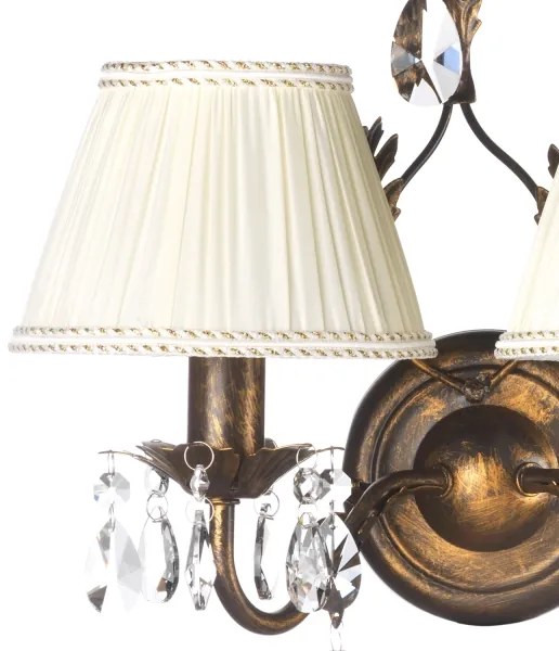 ONLI - Applique KAREN 2xE14/6W/230V bronzo