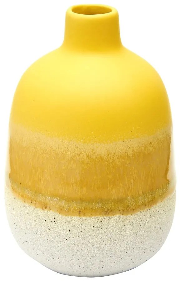 Vaso in gres giallo Mojave - Sass & Belle