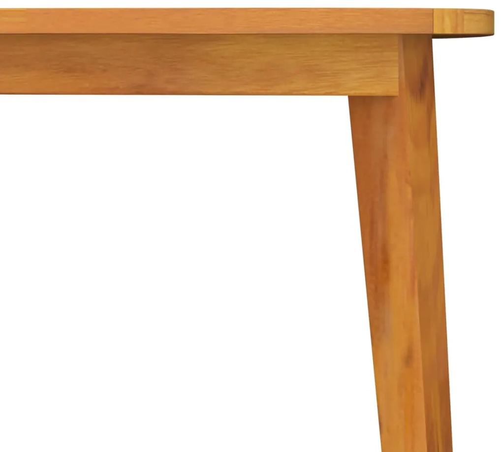 Tavolo da Giardino 85x85x75 cm Legno Massello di Acacia