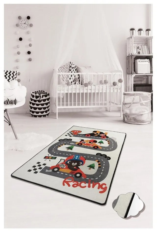 Tappeto per bambini Race, 100 x 160 cm - Unknown