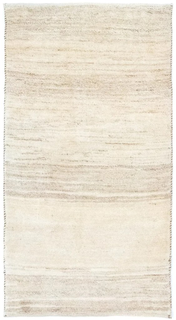 Gabbeh Tappeto 140x70 Beige (Iran) Annodato A Mano