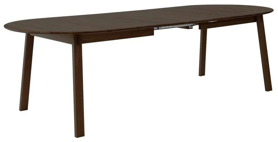 Tavolo da pranzo pieghevole marrone scuro in rovere 100x220 cm Amalfi - Hammel Furniture