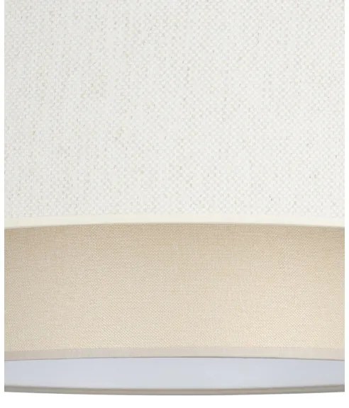 Plafoniera NATIA 1xE27/60W/230V Ø 45 cm crema