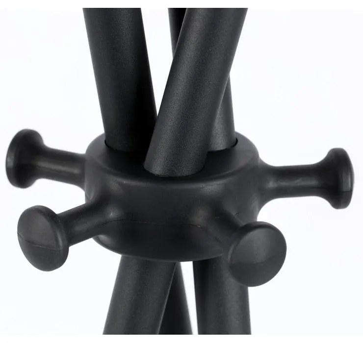 Appendiabiti in acciaio nero Darwin - White Label