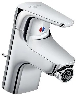 Ideal Standard Miscelatore bidet monocomando con scarico Cromo Cerasprint B9665