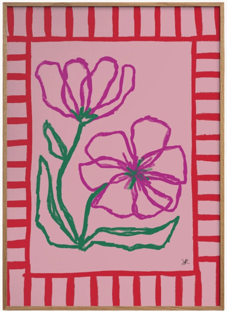 Stampa digitale incorniciata Sigrid