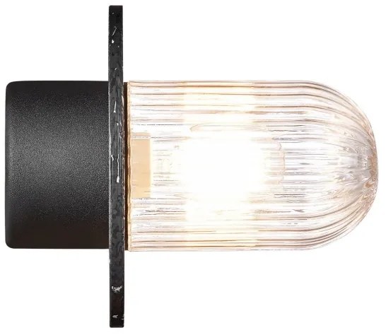 Nordlux - Plafoniera da esterno JANUKA 1xE27/60W/230V IP54 nero