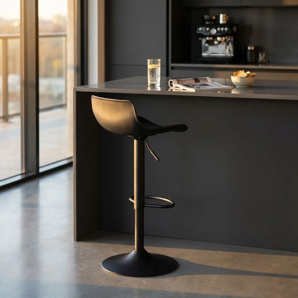 IAGO - sgabello alto in acciaio