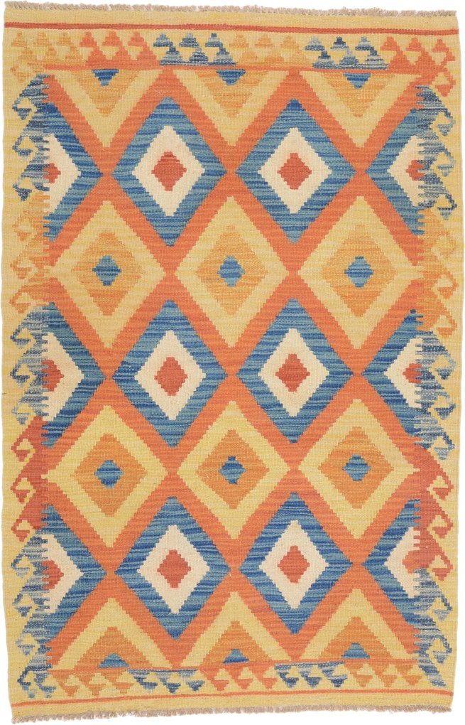 Kilim Tappeto orientale 100x160 (Afghanistan) Annodato A Mano
