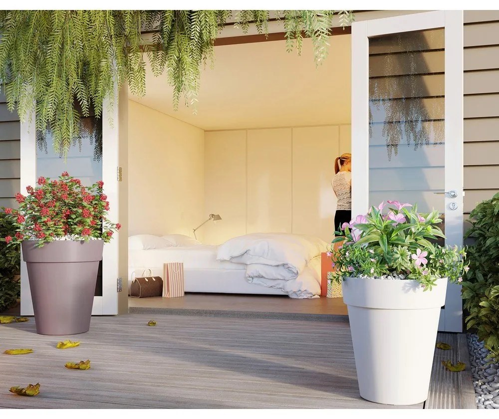 Vaso in plastica riciclata ø 40 cm Capri - Artevasi