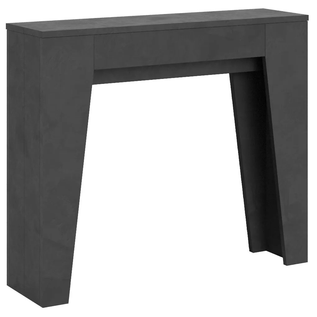 Consolle Estensibile Elegante 90x25x77 cm, ANTRACITE