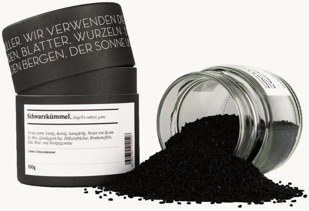 Cumino nero, intero