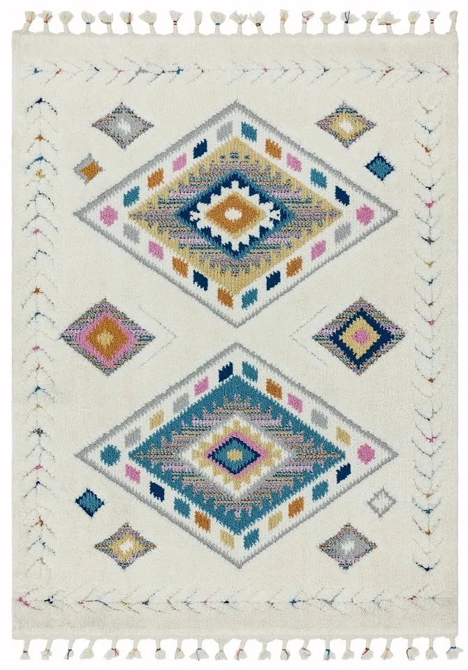 Tappeto beige , 80 x 150 cm Rhombus - Asiatic Carpets