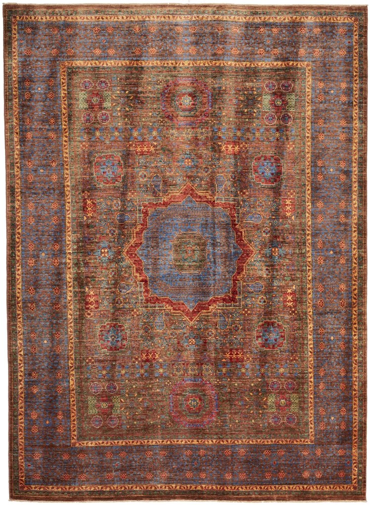 Mamluk Tappeto 180x240 Marrone (Pakistan) Annodato A Mano