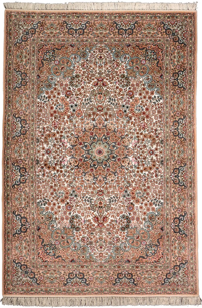 Hereke Tappeto orientale 130 x 190 Beige (Cina) Annodato A Mano