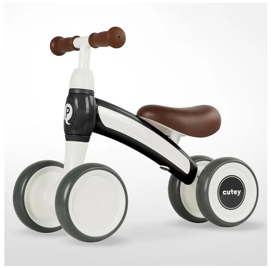 QPlay - Bici a spinta CUTEY-5 nero