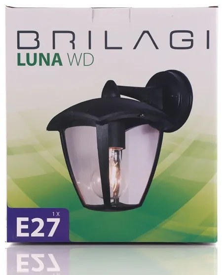 Brilagi - Applique da esterno LED LUNA 1xE27/60W/230V IP44