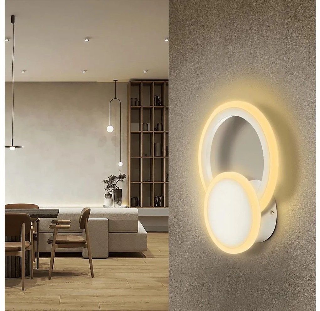 Aigostar - Applique a LED LED/20W/230V 2700K bianco