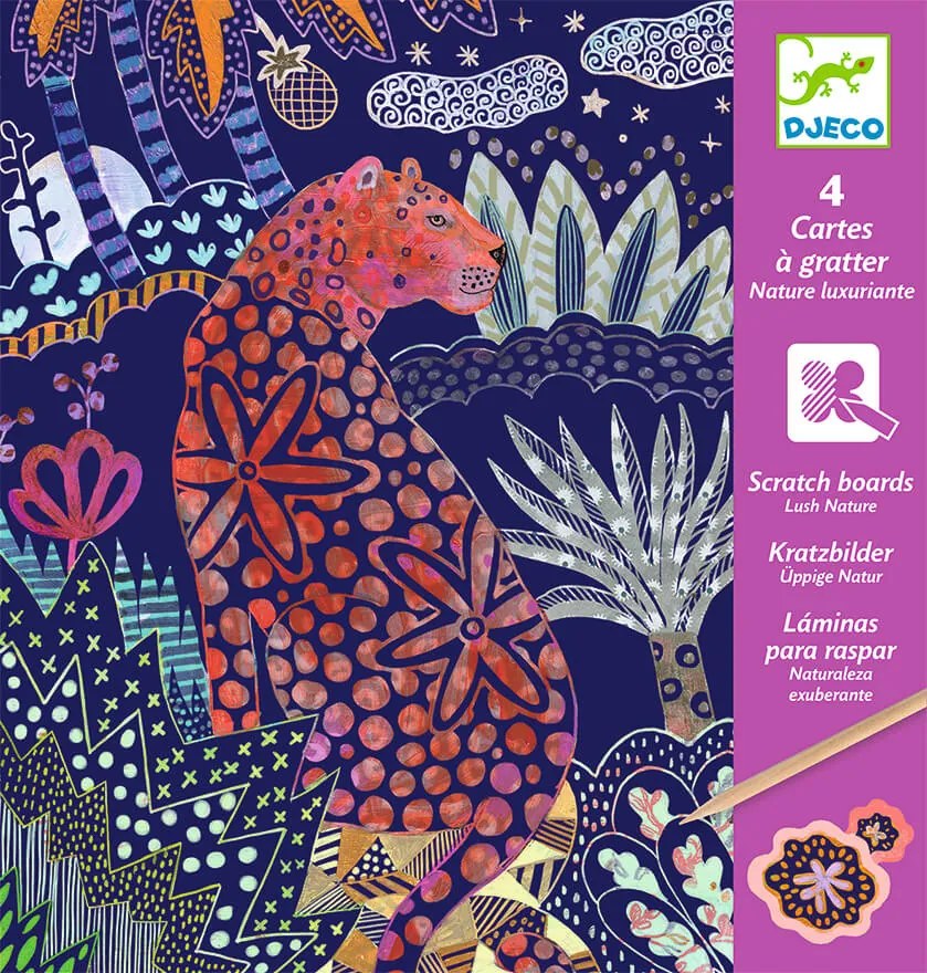 Carte da grattare - safari