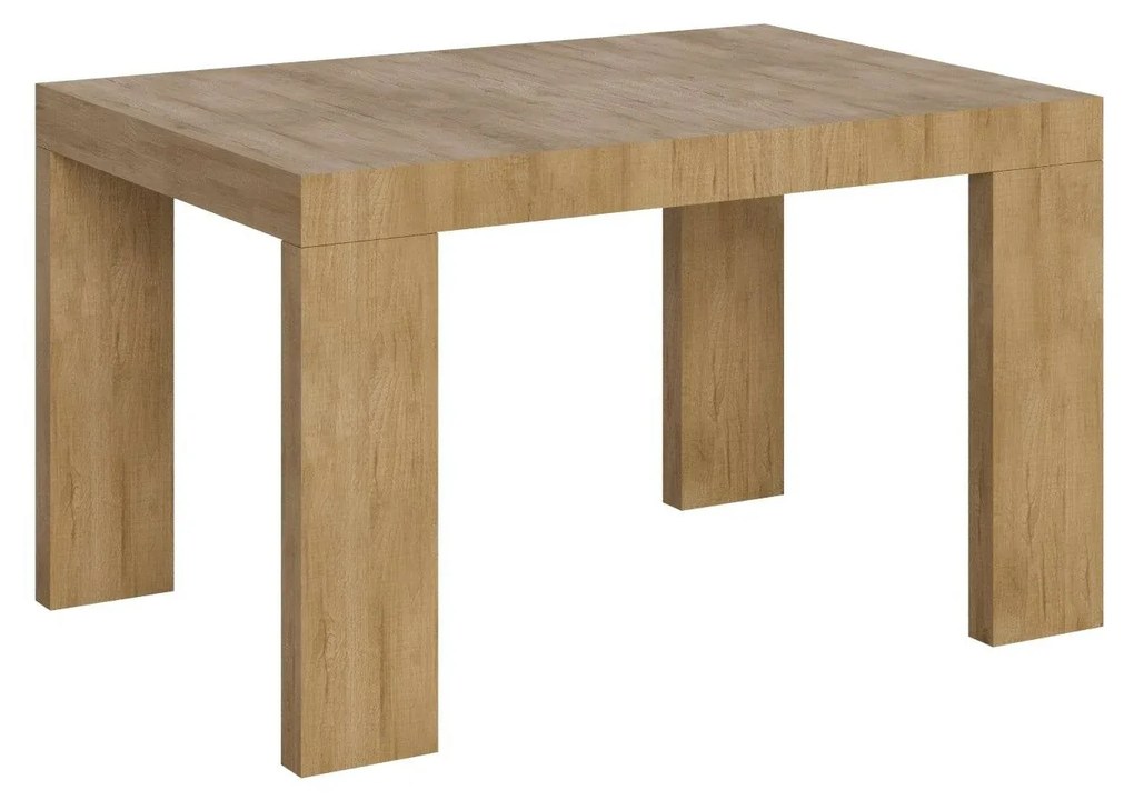 Tavolo allungabile 90x140/400 cm Roxell in diverse finiture, Quercia natura