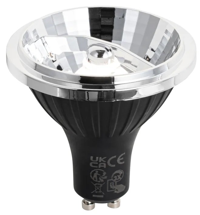 Lampadina LED GU10 dimmerabile a 3 fasi 70mm 6.5W 600 lm 4000K