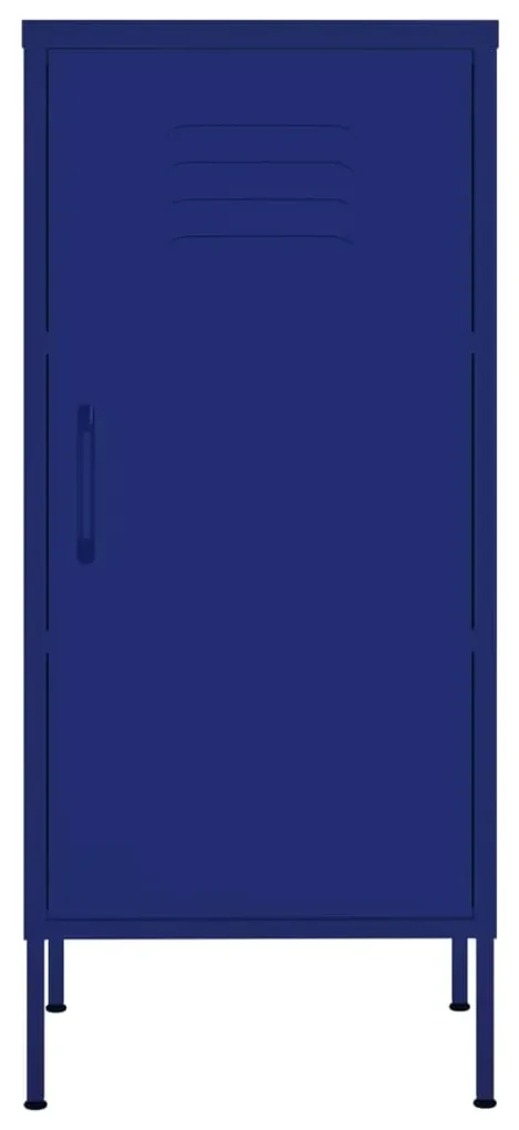 Armadietto blu marino 42,5x35x101,5 cm in acciaio