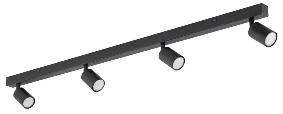 Faretto NEX 4xGU10/10W/230V nero