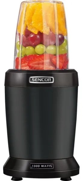 Sencor - Frullatore per frullati nutri 1000W/230V nero