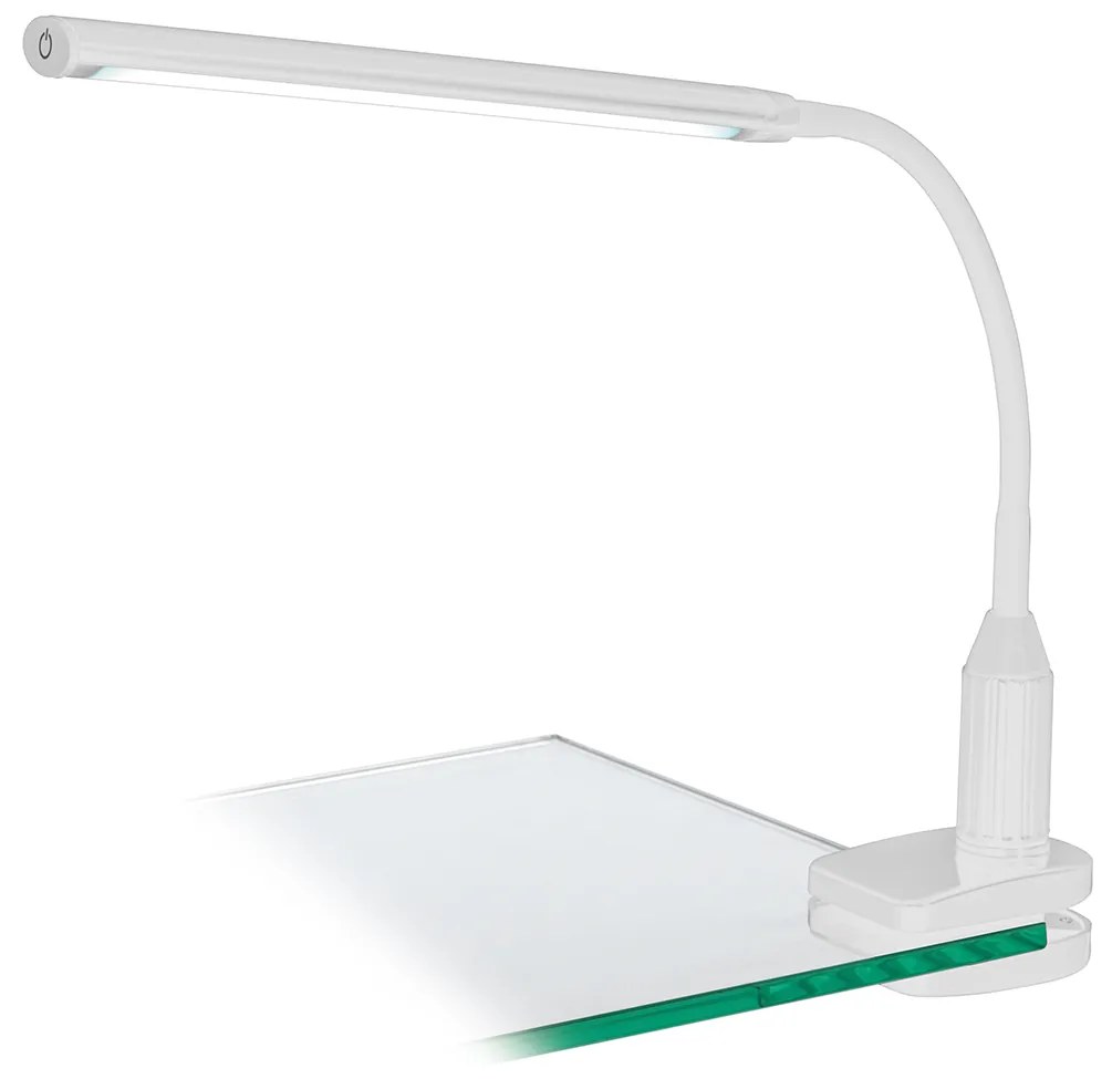 Lampada Da Tavolo Contemporanea Laroa Policarbonato Bianco Led Integrato 4,2W