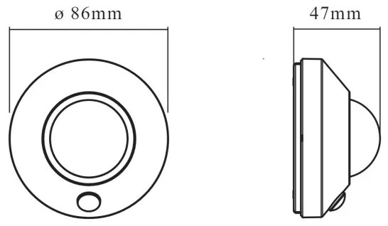 Osram - Lampada LED orientativa con sensore NIGHTLUX LED/2W/3xAA