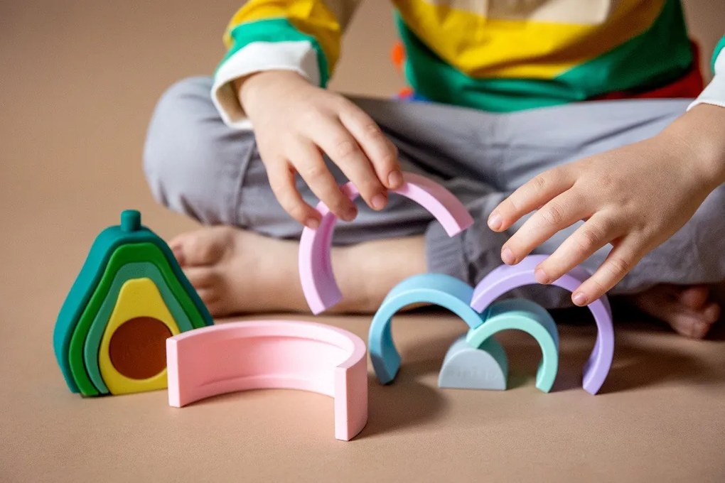 Avocado - Gioco da assemblare Montessori