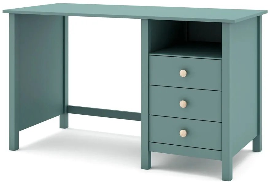 Scrivania per bambini in legno di pino 54x120 cm Max - Marckeric