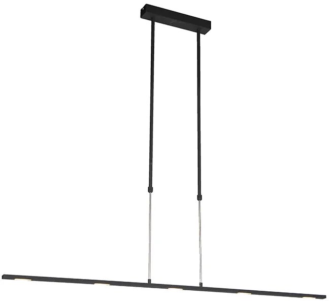 Lampada a sospensione moderna incl. LED nero - Bold