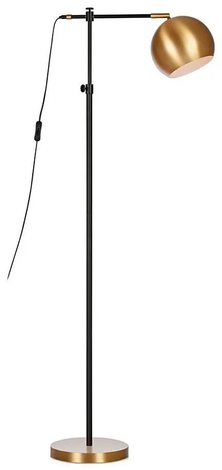 Markslöjd 107231 - Lampada da terra CHESTER 1xE27/40W/230V nero/bronzo