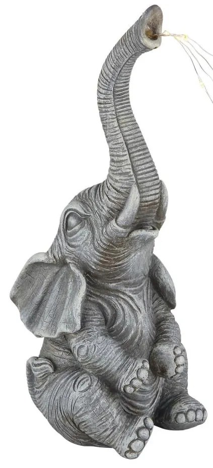 Globo 33884 - Decorazione solare a LED 20xLED/0,02W/3V IP44 elefante