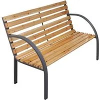 Panca da Giardino 112 cm in Legno Massello di Abetecod mxl 69460