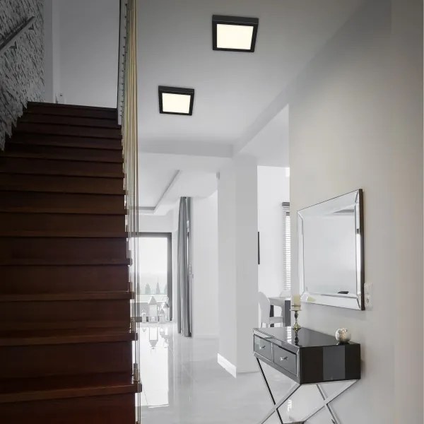 Briloner 3464-415 - Plafoniera LED FIRE LED/12W/230V 17x17 cm