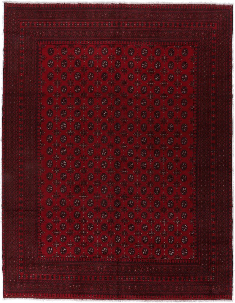 Afghan Tappeto 390x300 (Afghanistan) Annodato A Mano