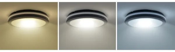 Solight WO821- Luce LED dimmerabile LED/36W/40W/44W/230V 3000/4000/6500K IP65 nero
