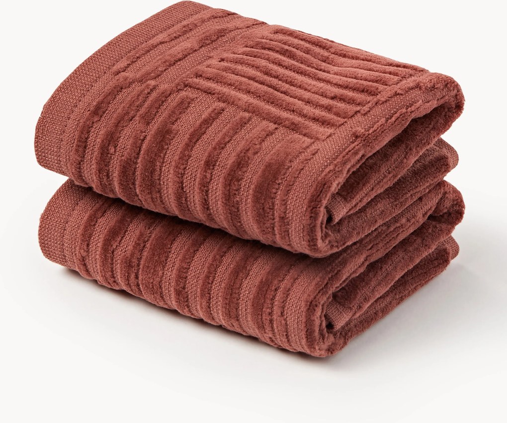 Asciugamano in velluto Petra, varie misure