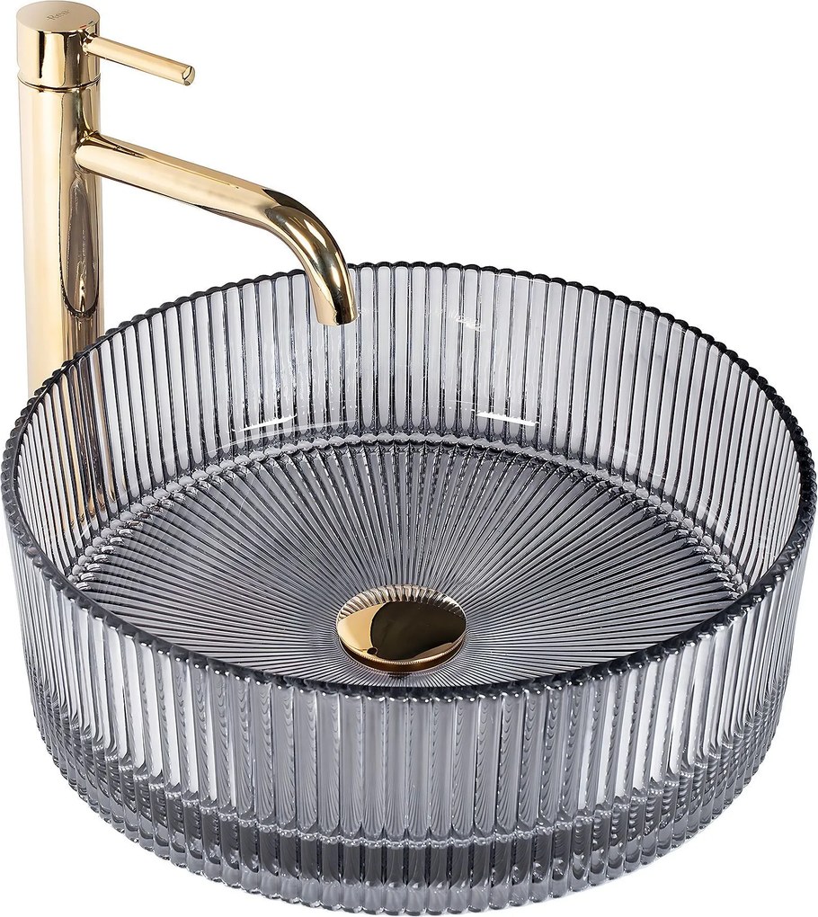 Lavabo da appoggio Rea Ingrid 35 Grey