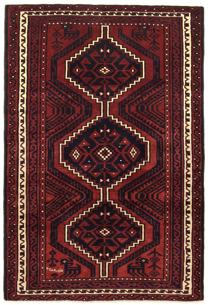 Gashghai Tappeto 270x180 (Iran) Annodato A Mano
