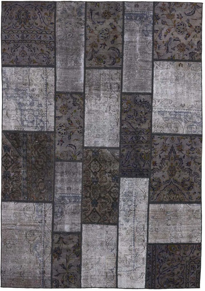 Patchwork Tappeto 240 x 170 (Iran) Annodato A Mano