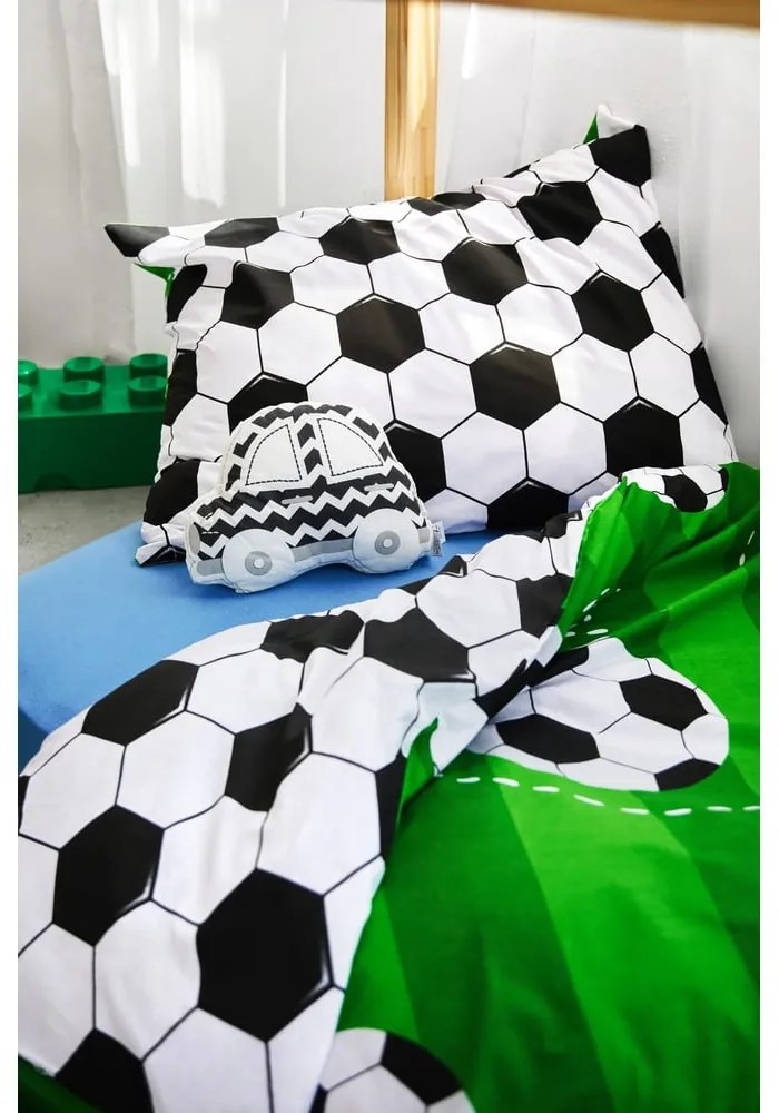 Biancheria da letto per bambini in cotone per letto singolo 140x200 cm Soccer - Bonami Selection