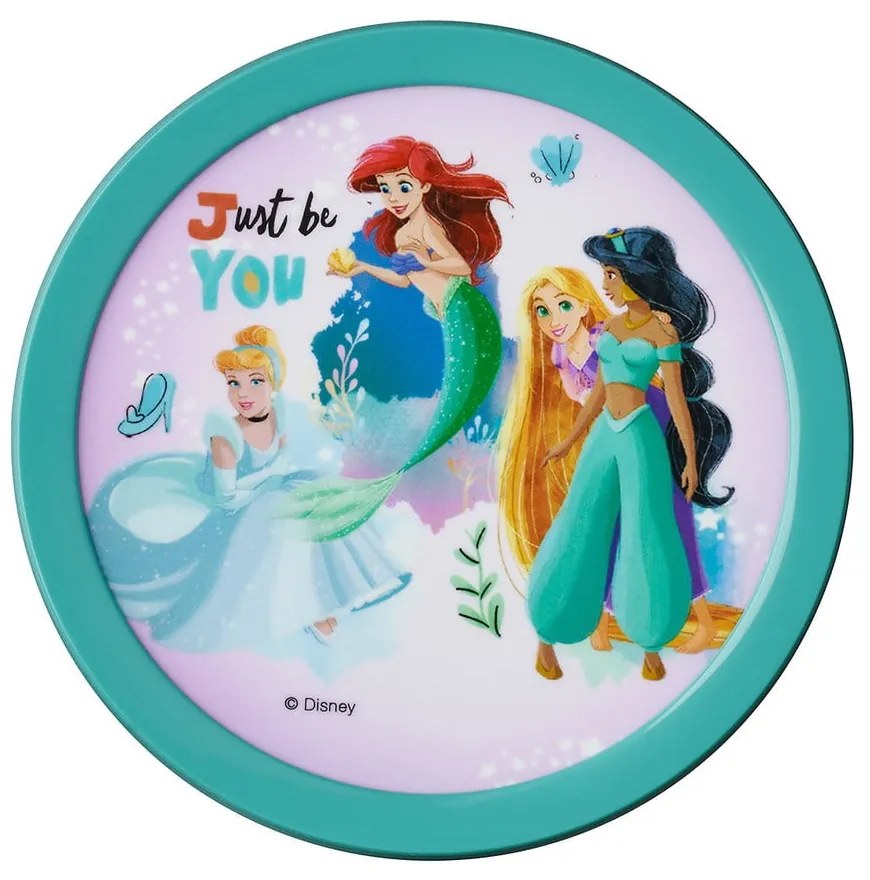 Scatola per la merenda dei bambini con forchetta Disney princess - Mepal