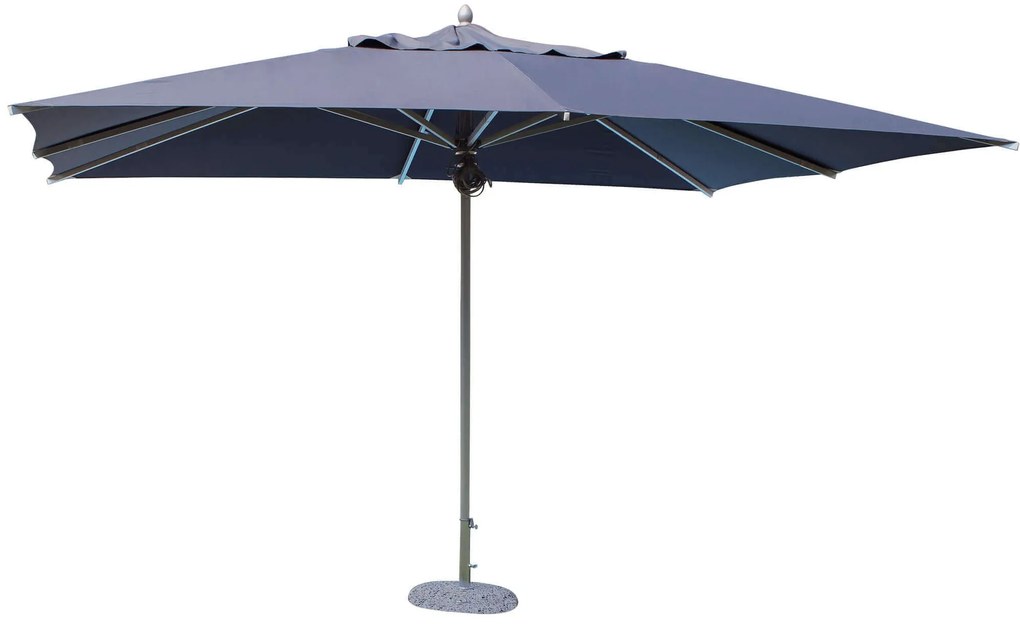 ABACUS - ombrellone da giardino palo centrale in alluminio 3 x 3 m