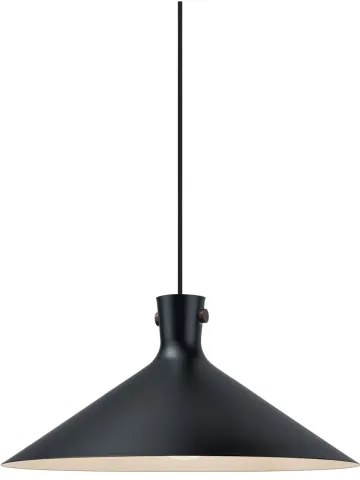 Nordlux - Lampadario a sospensione su cavo DORINA 1xE27/60W/230V nero Ø 45 cm