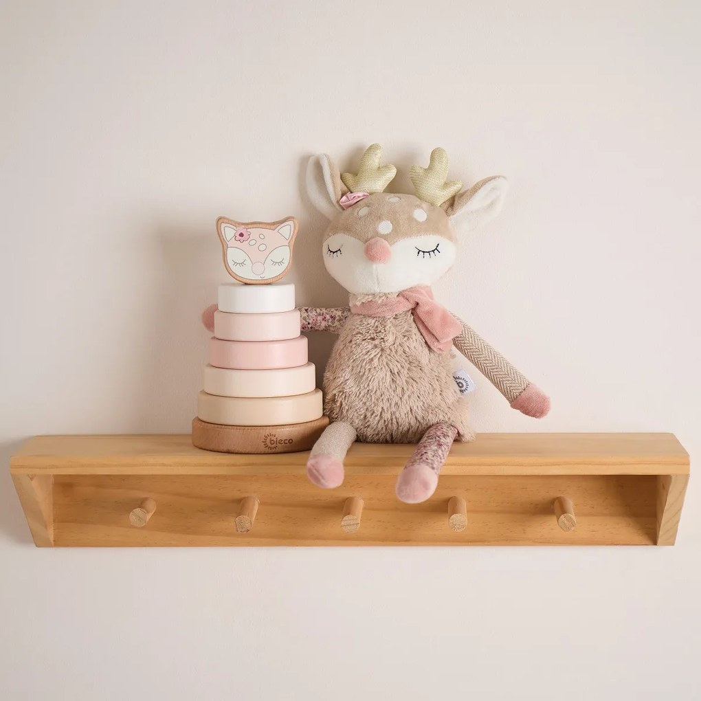 Bieco - Torre impilabile in legno - cerbiatto Ella