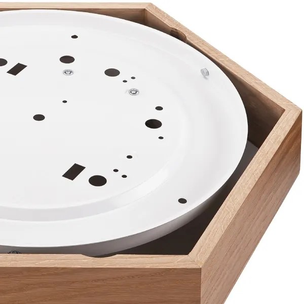 Plafoniera ROVERE HEX 2xE27/60W/230V d. Rovere 43 cm